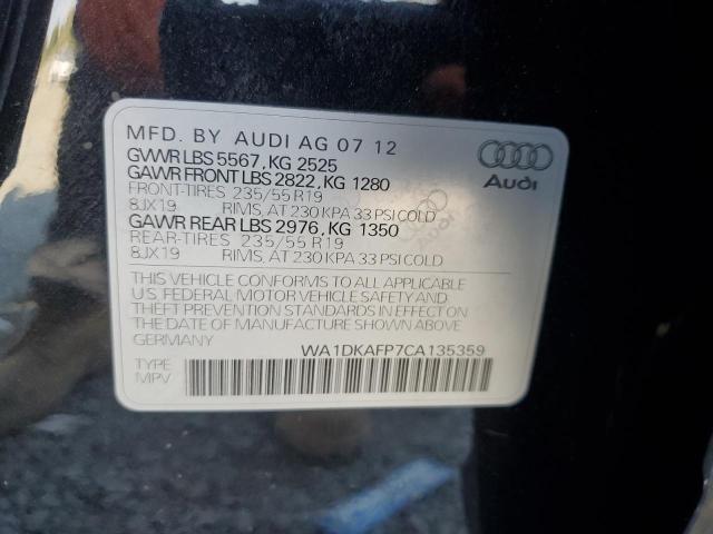 2012 AUDI Q5 PREMIUM - WA1DKAFP7CA135359