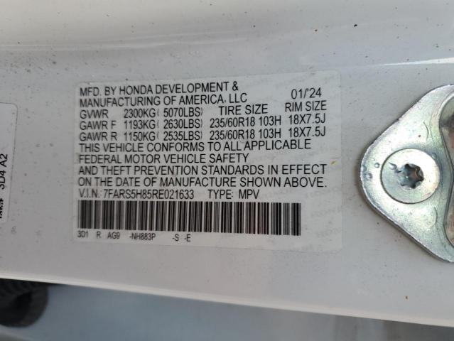 2024 HONDA CR-V SPORT-L 7FARS5H85RE021633