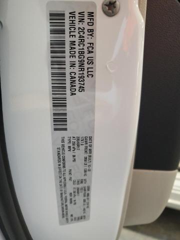 2022 CHRYSLER PACIFICA TOURING L 2C4RC1BG9NR193745