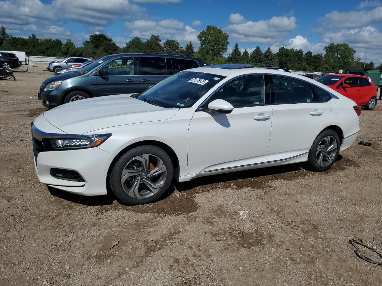 Lot #3225525577 2018 HONDA ACCORD EXL