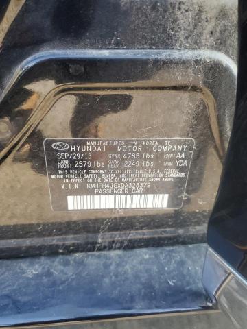2013 HYUNDAI AZERA GLS - KMHFH4JGXDA328379