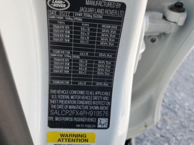 2023 LAND ROVER DISCOVERY SALCP2FX4PH919576