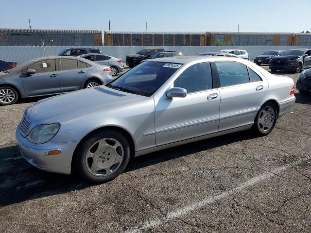 MERCEDES-BENZ S 600 2002 silver sedan 4d gas WDBNG78J32A262646 photo #1