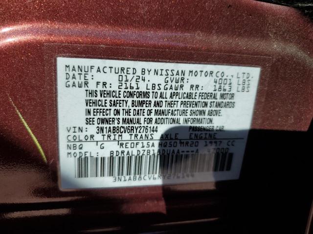 2024 NISSAN SENTRA SV - 3N1AB8CV6RY276144