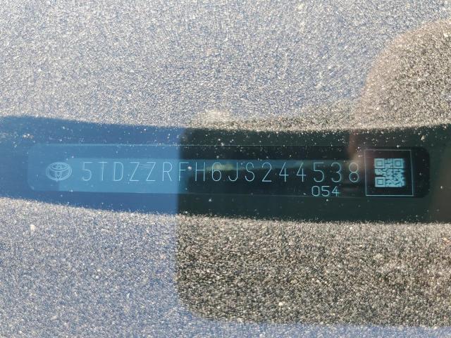 2018 TOYOTA HIGHLANDER 5TDZZRFH6JS244538