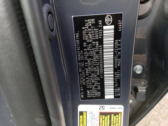 2025 TOYOTA CAMRY XSE 4T1DBADK6SU008849