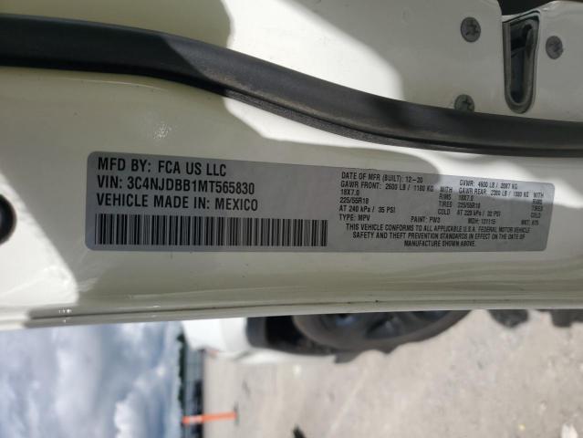 2021 JEEP COMPASS LA 3C4NJDBB1MT565830