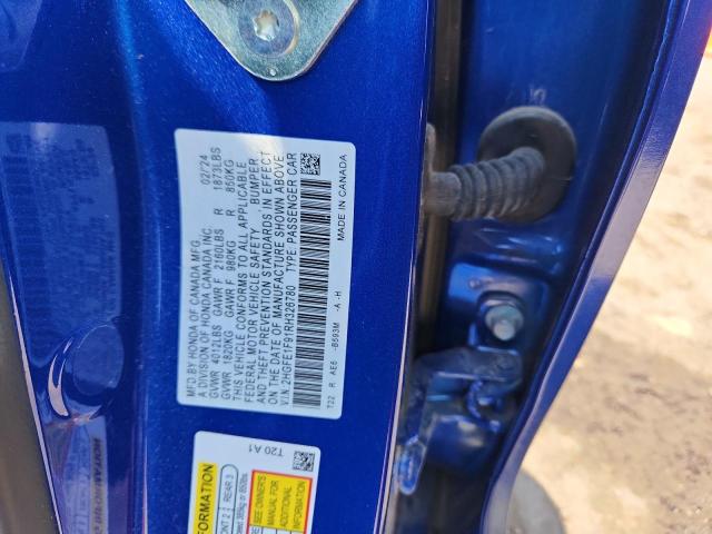 2024 HONDA CIVIC TOUR 2HGFE1F91RH326780