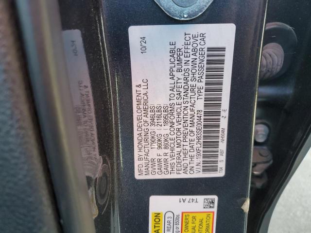 2025 HONDA CIVIC SPOR 19XFL2H83SE004478