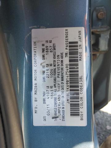 2011 MAZDA 3 S - JM1BL1K69B1475490