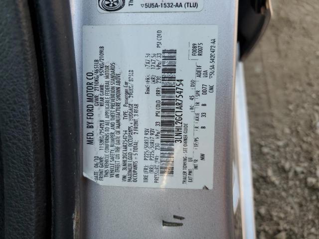 2010 LINCOLN MKZ - 3LNHL2GC1AR754754