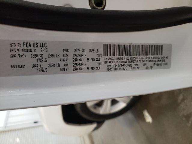 2015 JEEP COMPASS LA 1C4NJDEBXFD427045