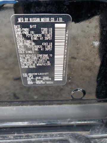 2018 NISSAN ARMADA PLA JN8AY2NF4J9331977