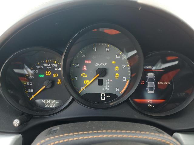 2021 PORSCHE CAYMAN GT4 WP0AC2A89MS289322