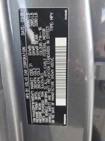 2019 VOLVO XC90 T6 MO YV4A22PK1K1485471
