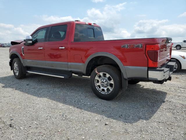 FORD F350 SUPER DUTY 2022 red  diesel 1FT8W3BT2NEC84672 photo #3