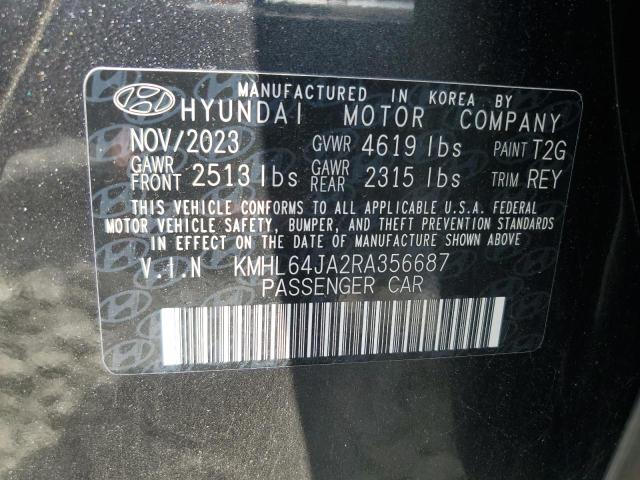 2024 HYUNDAI SONATA SEL - KMHL64JA2RA356687