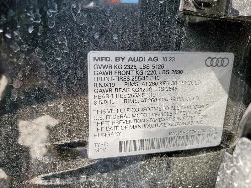 2024 AUDI Q3 PREMIUM PLUS S LINE 45 WA1EECF36R1047819