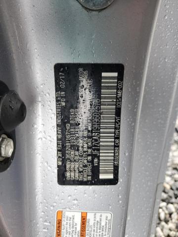 2017 SUBARU BRZ 2.0 PREMIUM JF1ZCAB19H9602578