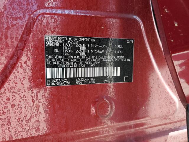 2018 TOYOTA RAV4 ADVENTURE JTMWFREV3JD119270