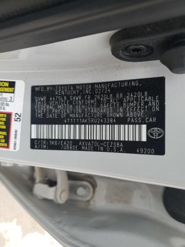 2024 TOYOTA CAMRY SE N - 4T1T11AK5RU243384