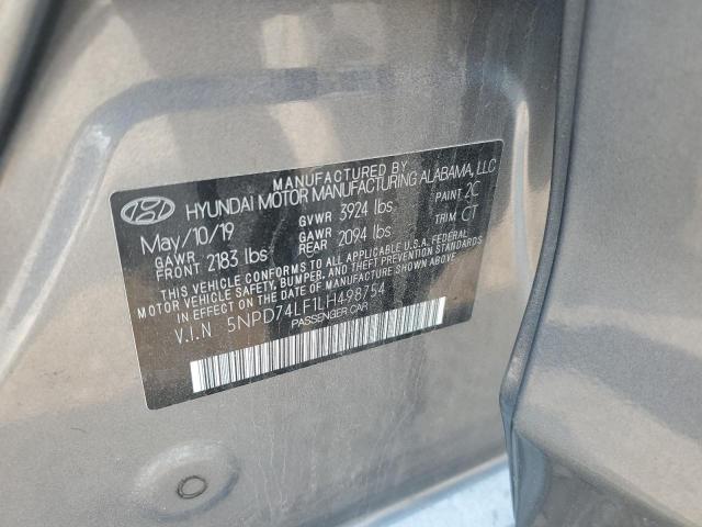 2020 HYUNDAI ELANTRA SE - 5NPD74LF1LH498754