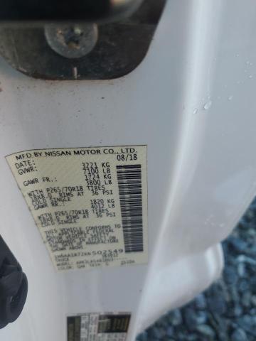 2019 NISSAN TITAN S 1N6AA1R72KN502549
