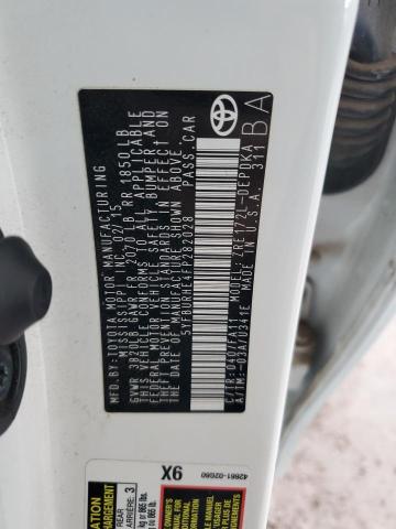 2015 TOYOTA COROLLA L - 5YFBURHE4FP282028