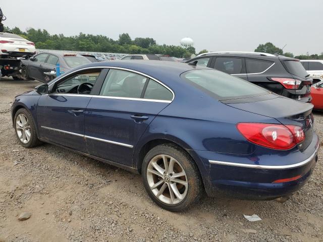 VOLKSWAGEN CC LUXURY 2011 blue sedan 4d gas WVWHN7AN2BE713527 photo #3