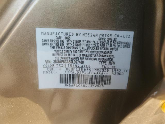 2025 NISSAN KICKS SV 3N8AP6CA8SL397488