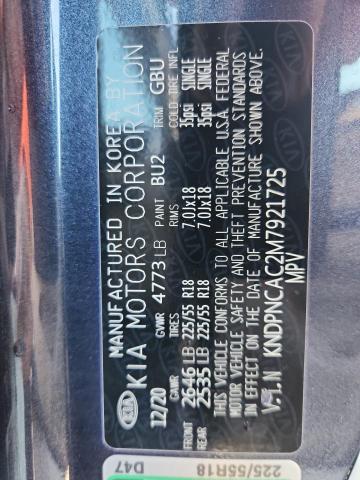 2021 KIA SPORTAGE EX - KNDPNCAC2M7921725