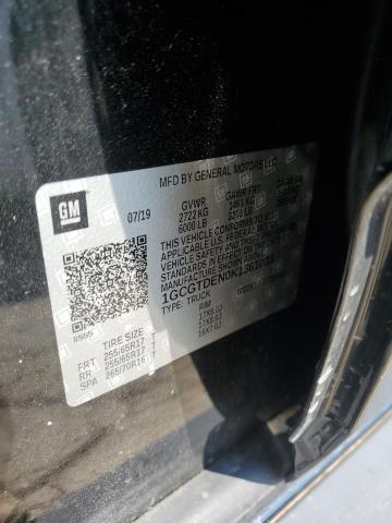 2019 CHEVROLET COLORADO Z - 1GCGTDEN0K1361033