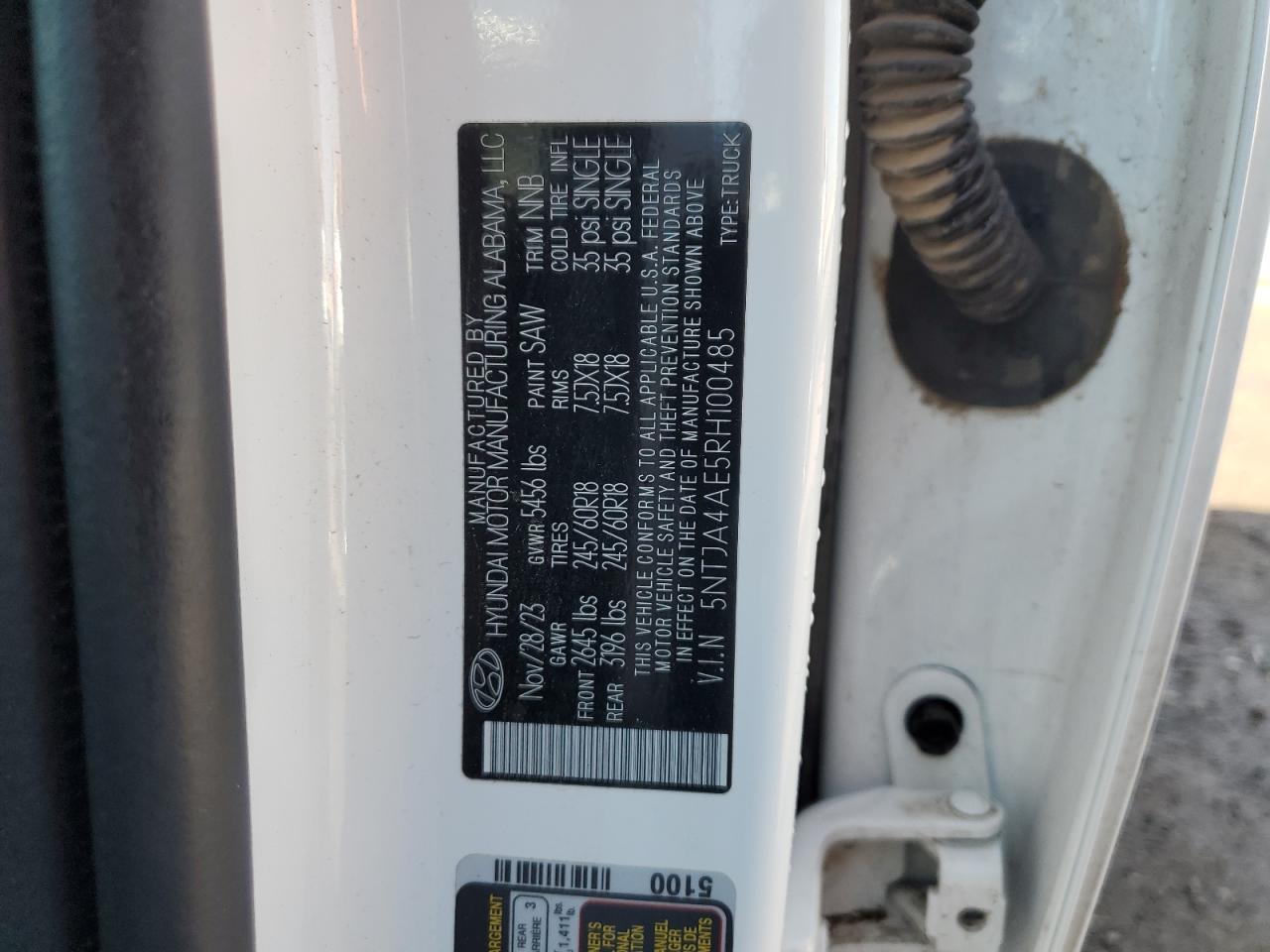 HYUNDAI SANTA CRUZ SE