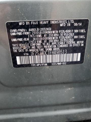 2015 SUBARU FORESTER 2 - JF2SJADC1FH498513