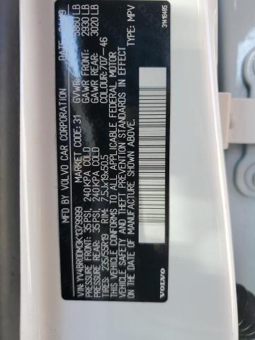 2019 VOLVO XC60 T8 R- YV4BR0DM3K1379999
