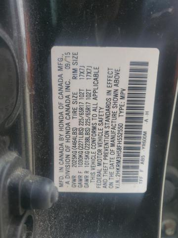 2015 HONDA CR-V EX 2HKRM3H58FH552550
