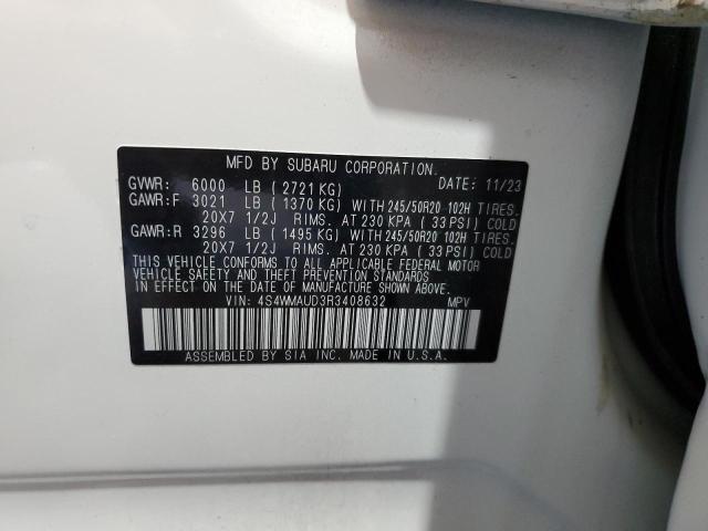 2024 SUBARU ASCENT LIM 4S4WMAUD3R3408632