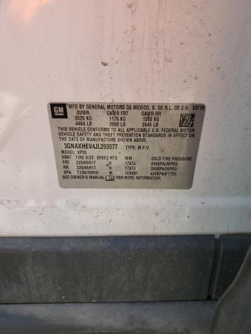 2018 CHEVROLET EQUINOX LS 3GNAXHEV4JL290077