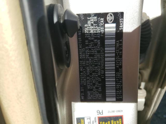 2016 TOYOTA CAMRY LE 4T1BF1FK0GU503757