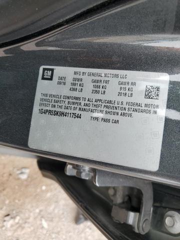 2017 BUICK VERANO SPO 1G4PR5SK9H4117544