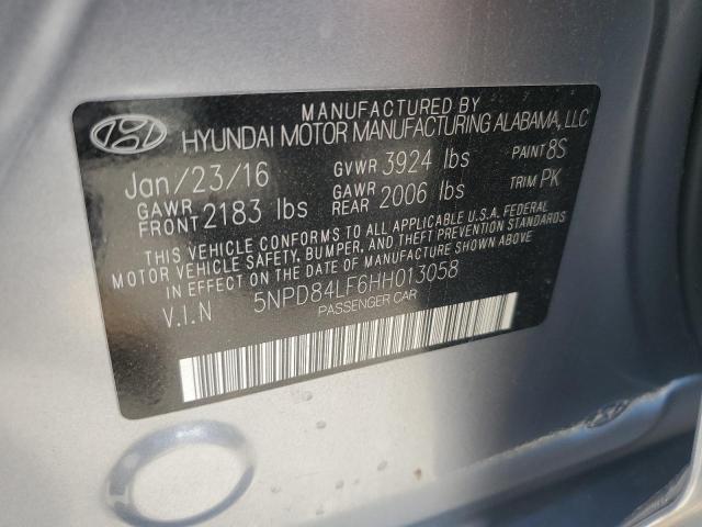 2017 HYUNDAI ELANTRA SE - 5NPD84LF6HH013058