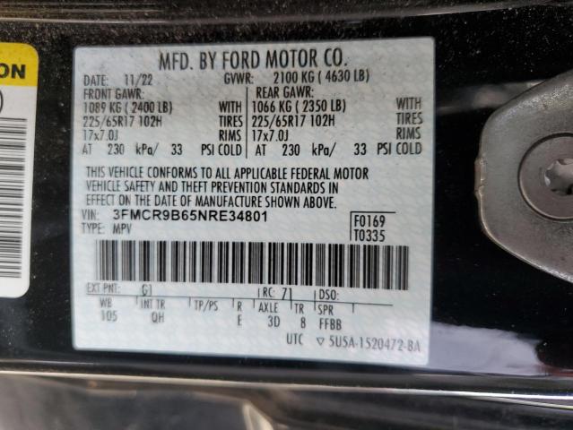 2022 FORD BRONCO SPO 3FMCR9B65NRE34801