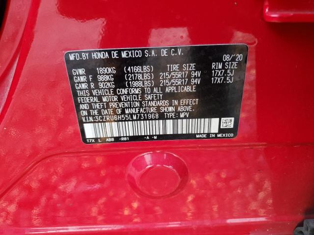 2020 HONDA HR-V EX 3CZRU6H55LM731968