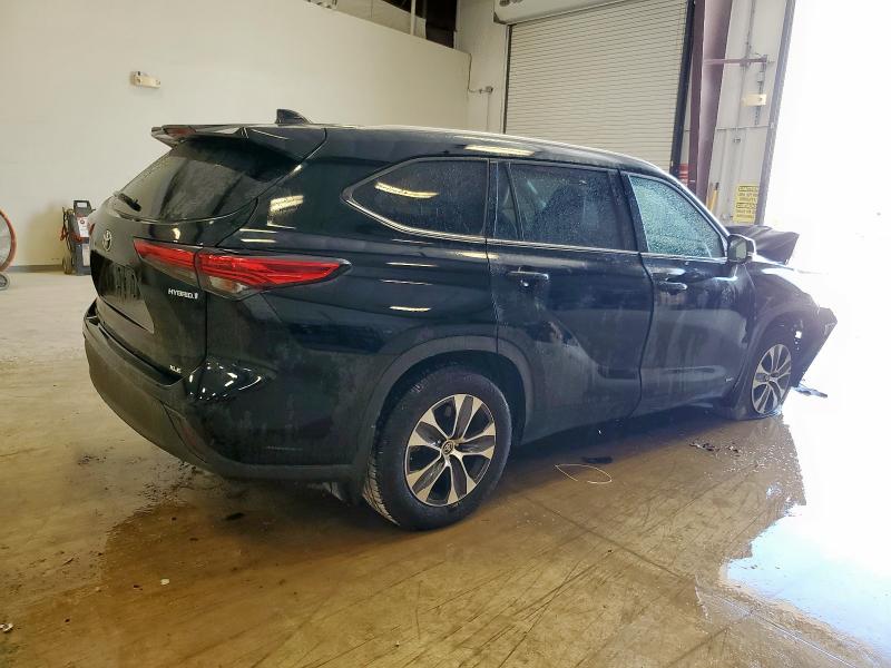 2022 TOYOTA HIGHLANDER HYBRID XLE 5TDGBRCH1NS562427