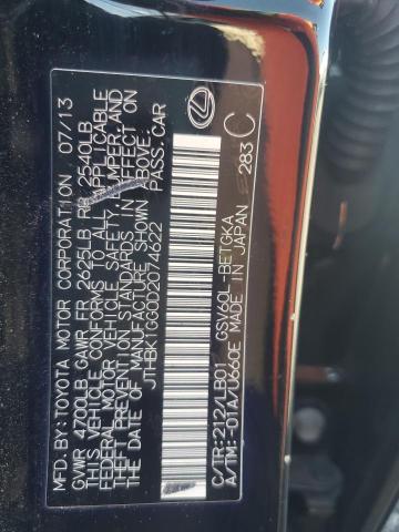 2013 LEXUS ES 350 - JTHBK1GG0D2074622