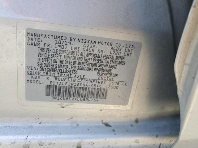 2020 NISSAN VERSA SV 3N1CN8EVXLL826754