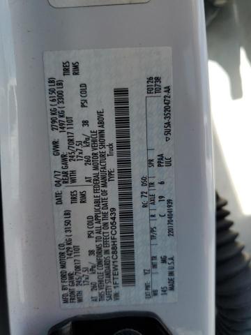2017 FORD F150 SUPER 1FTEW1C88HFC05439