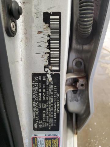 2013 KIA RIO EX - KNADN4A37D6102219