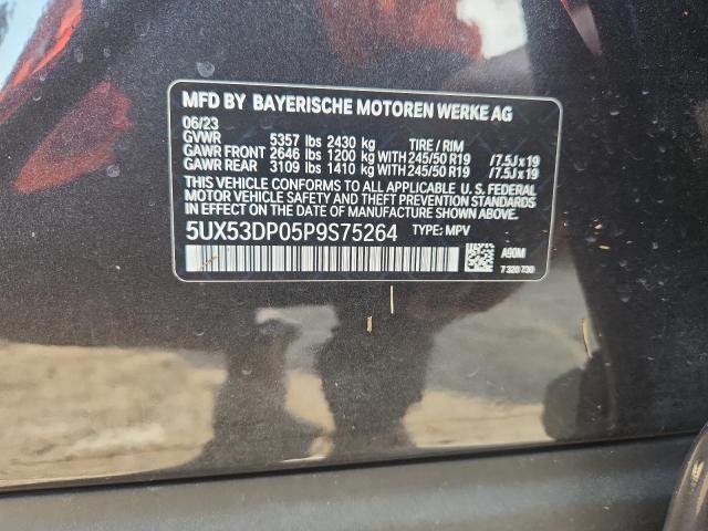2023 BMW X3 XDRIVE3 5UX53DP05P9S75264