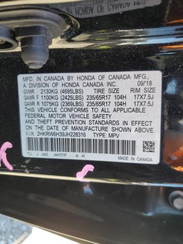 2018 HONDA CR-V LX 2HKRW6H39JH228316